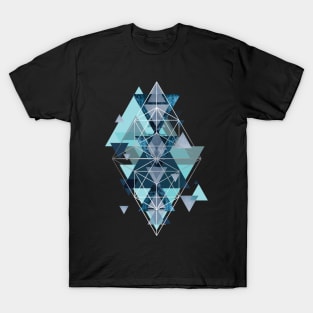 Turquoise Geo 2 T-Shirt